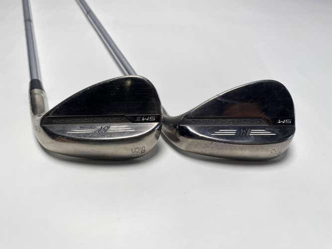 Titleist Vokey SM8 Brushed Steel Wedge Set 52* 12 | 56* 10 KBS Tour Mens RH