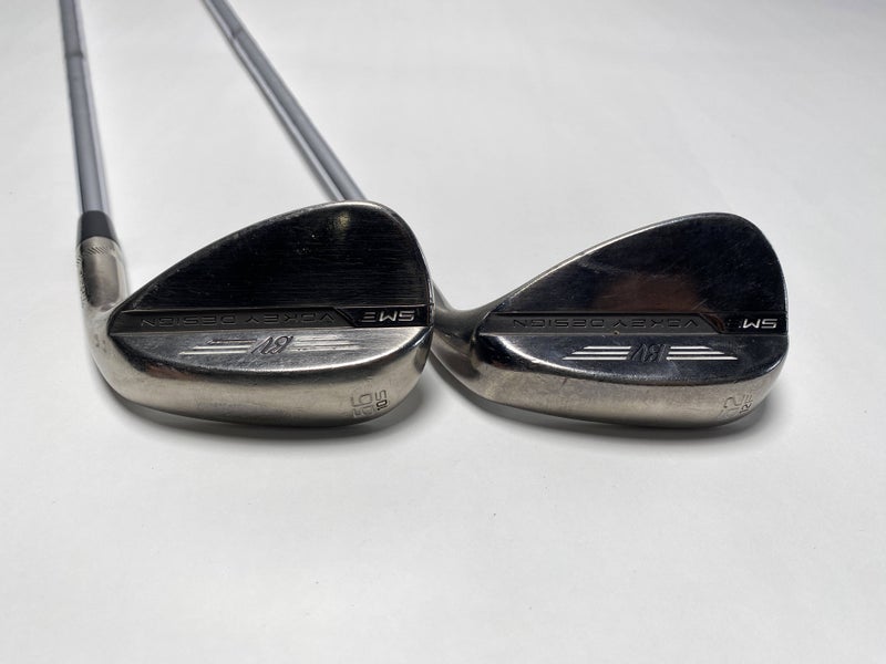 Titleist Vokey SM8 Brushed Steel Wedge Set 52* 12 | 56* 10 KBS Tour Mens RH