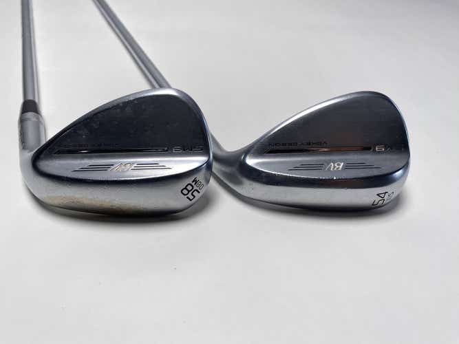 Titleist Vokey SM9 Tour Chrome Wedge Set 54* 10 58* 8 Wedge Steel Mens RH