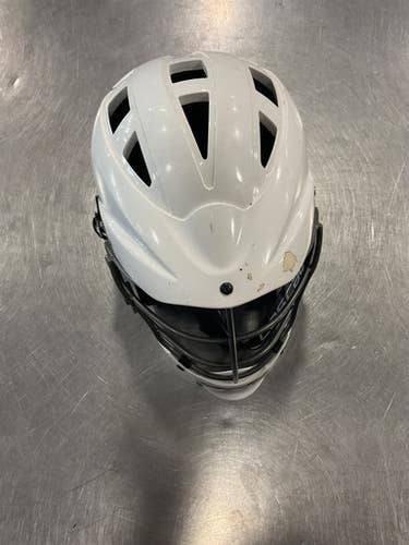 Used Cascade CS-R Lacrosse Helmet White One Size 11614-S000217360