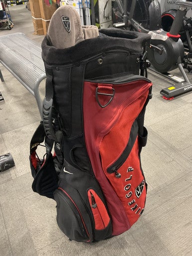 Used Nike 7 WAY Mens Stand Bag Red 11614-S000217329