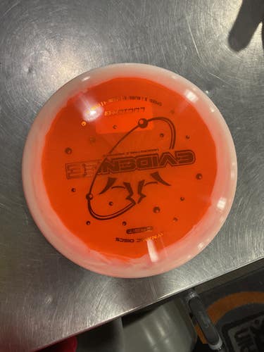 Used Dynamic Discs EVIDENCE LUCID Disc Golf Driver Orange 11614-S000217318
