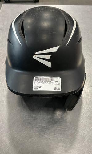 Used Easton ELITE X W/JAW GUARD Batting Helmet No Mask Black MD 11614-S000217287