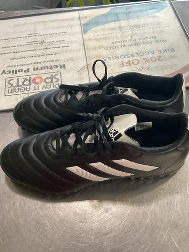 Used Adidas Soccer Turf Shoes Black Senior 9 11614-S000217391