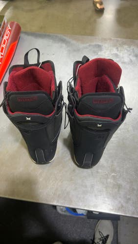 Used Burton EMERALD Womens Snowboard Boots Black Senior 8.5 11605-S000203273