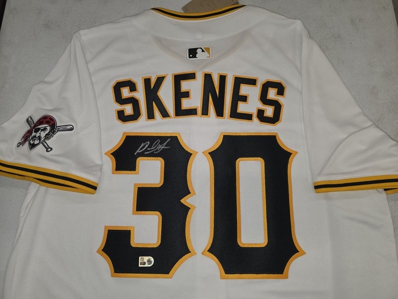 Pirates PAUL SKENES Signed Auto REAL Baseball Jersey Fanatics MLB Holo COA