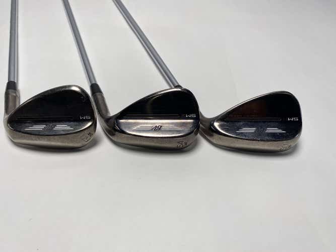 Titleist Vokey SM9 Brushed Steel Wedge Set 50* 12 | 54* 14 | 60* 4 Wedge Mens RH