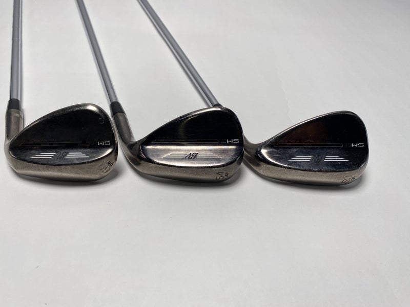Titleist Vokey SM9 Brushed Steel Wedge Set 50* 12 | 54* 14 | 60* 4 Wedge Mens RH
