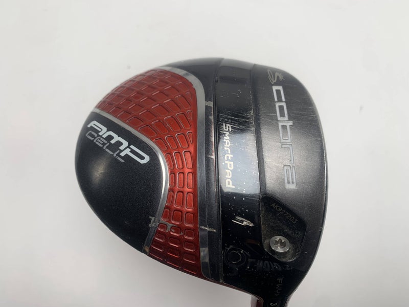 Cobra AMP Cell Red 3-4 Fairway Wood 15* Fujikura Fuel 57g Regular RH