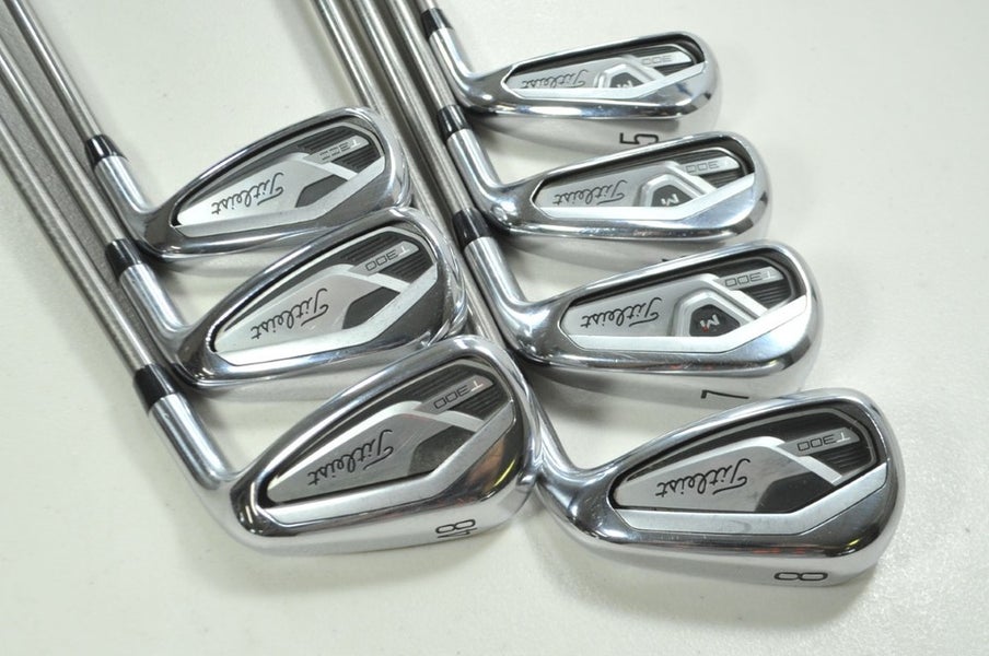 Titleist T300 2021 5-PW,48* Iron Set Regular Flex Right SteelFiber 80  # 199462