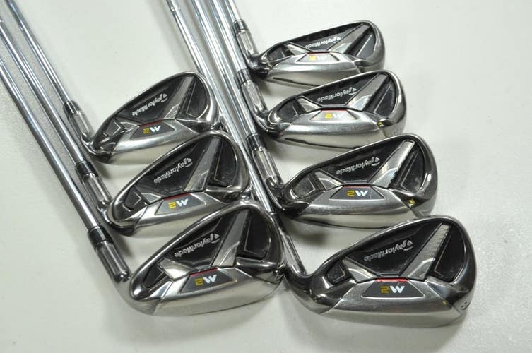 TaylorMade M2 2016 5-PW,AW Iron Set Regular Flex Right Reax 88g Steel # 199552