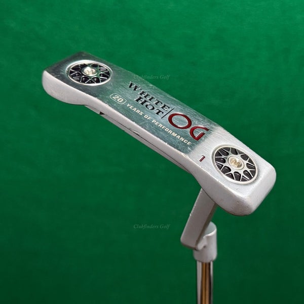 Odyssey White Hot OG #1 35" L-Neck Putter Golf Club W/ Super Stroke & HC