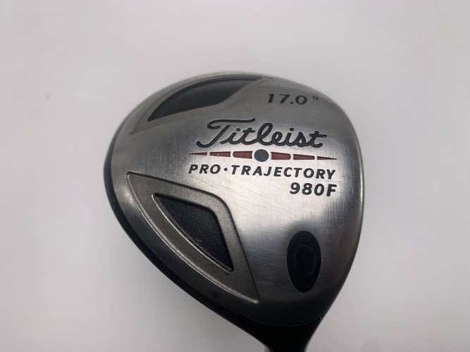 Titleist 980 F 5 Fairway Wood 17* Fujikura Speeder Stiff Graphite Mens RH