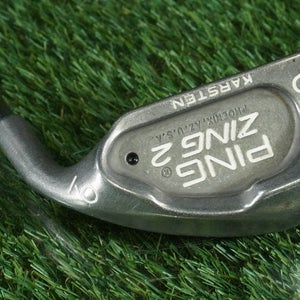 PING ZING 2 KARSTEN 9 IRON STEEL JZ STIFF FLEX BLACK DOT RH ~ L@@K!!