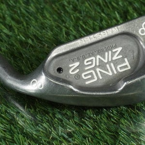PING ZING 2 KARSTEN 8 IRON STEEL JZ STIFF FLEX BLACK DOT RH ~ L@@K!!