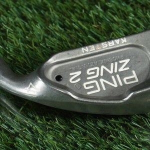 PING ZING 2 KARSTEN 4 IRON STEEL JZ STIFF FLEX BLACK DOT RH ~ L@@K!!