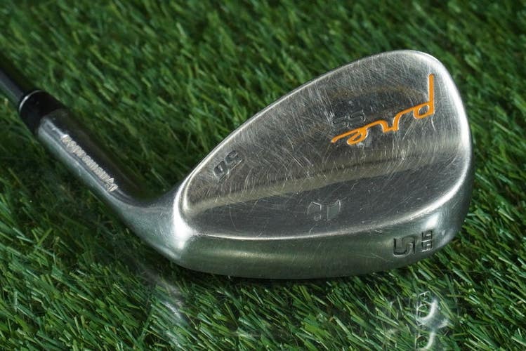 PINEMEADOW PRE WEDGE SS SAND WEDGE "S" PREMIUM STEEL SHAFT RH 56 ~ L@@K!!