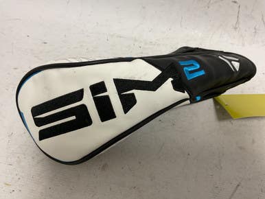 Used Taylormade SIM2 HYBRID HEADCOVER White/Black/Navy 11855-S000187987