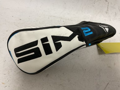 Used Taylormade SIM2 HYBRID HEADCOVER White/Black/Navy 11855-S000187987