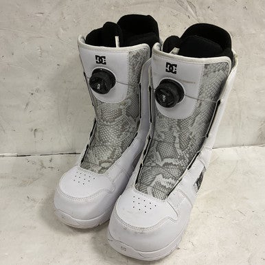 Used DC Shoes W PHASE BOA 2023 Womens Snowboard Boots White And Grey Senior 8.5 11855-S000187910