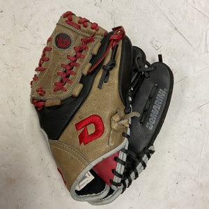 Used Demarini INSANE BB/SB Glove RH Throw Black And Tan 11 3/4" 11855-S000188054