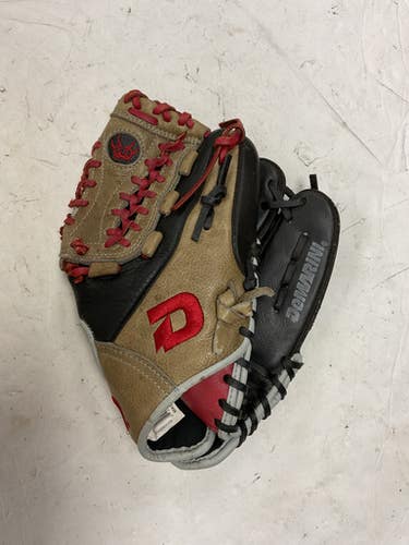 Used Demarini INSANE BB/SB Glove RH Throw Black And Tan 11 3/4" 11855-S000188054