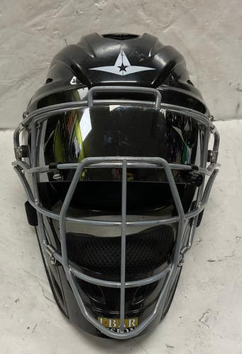Used All-Star MVP2500-1 Catchers Helmet w/Mask Black L/XL 11855-S000188048