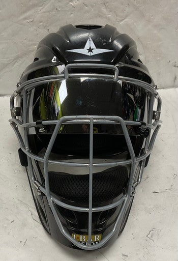 Used All-Star MVP2500-1 Catchers Helmet w/Mask Black L/XL 11855-S000188048