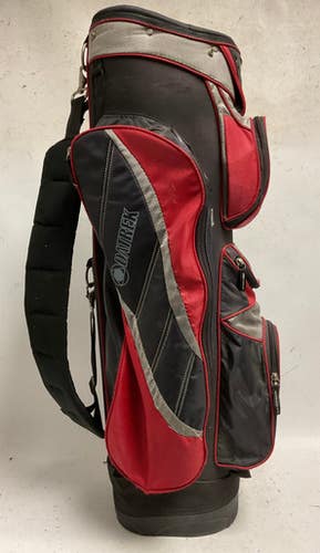 Used Datrek CART BAG Mens Cart Bag Black And Red 11855-S000188012