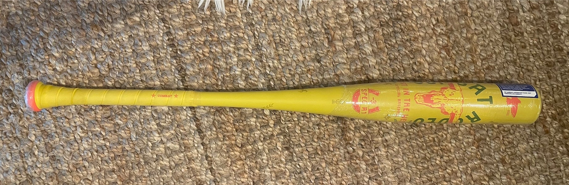 Combat MFG Spec A1 Alloy BBCOR Certified Bat (-3)  28 oz 31" (New) Rodeo