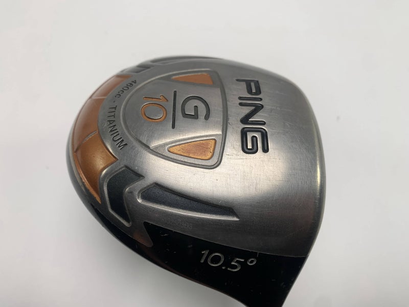 Ping G10 Driver 10.5* Grafalloy Pro Launch Blue 65g Stiff RH Midsize Grip