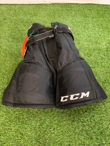 Black Youth Medium CCM Tacks 9550 Hockey Pants (New)