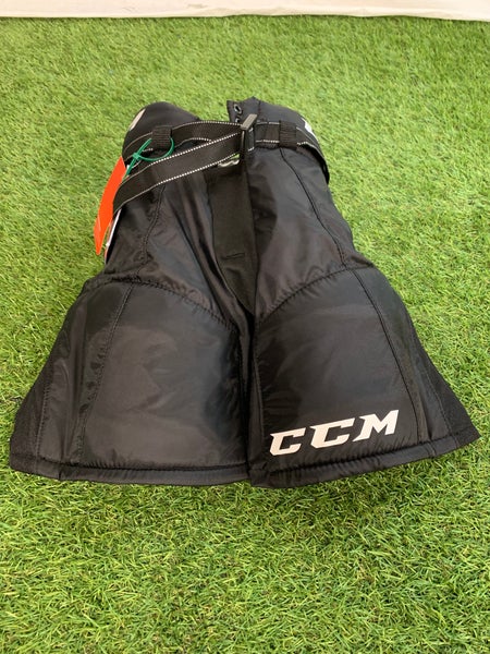 Black Youth Medium CCM Tacks 9550 Hockey Pants (New)