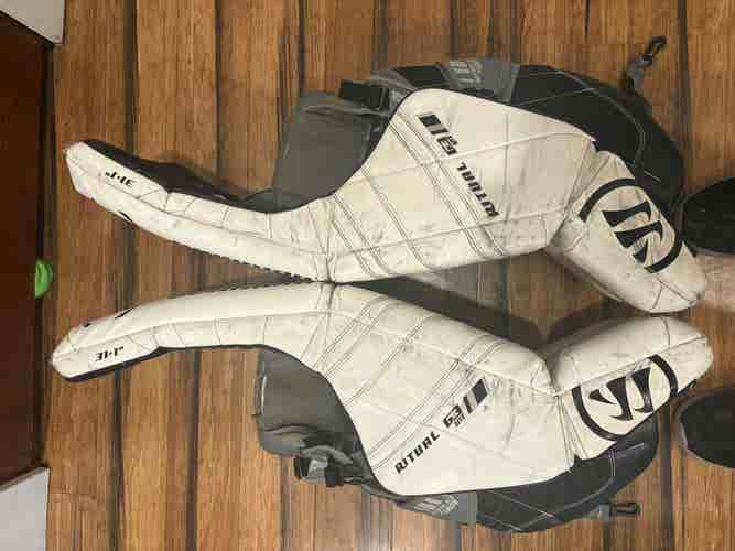 31" Warrior Ritual G3 Goalie Leg Pads (Used)