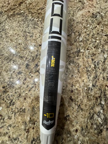 2025 Rawlings Icon Composite USSSA Certified Bat (-10) 19 oz 29" (New)