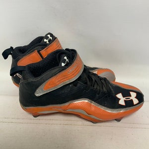 Used Under Armour Adult FB Cleats Black And Copper Senior 10 11823-S000032871