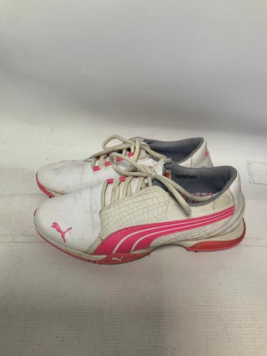 Used Puma Womens Golf Shoes White Senior 4.5 11823-S000032853