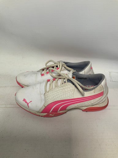 Used Puma Womens Golf Shoes White Senior 4.5 11823-S000032853