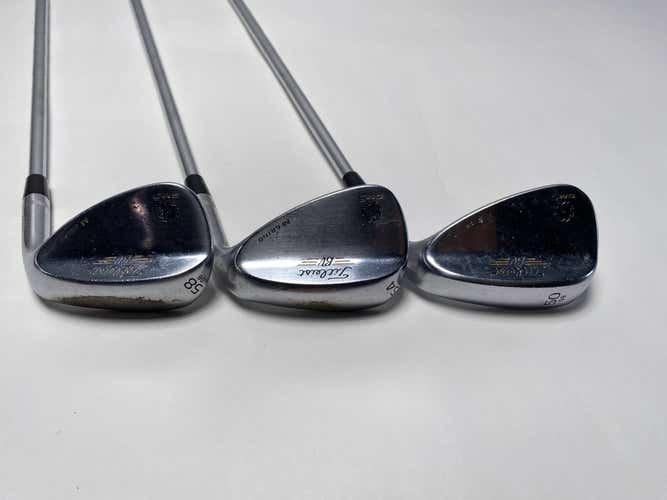 Titleist Vokey SM5 Tour Chrome Wedge Set 50* 8 | 54* 10 | 58* 8 Wedge Mens RH