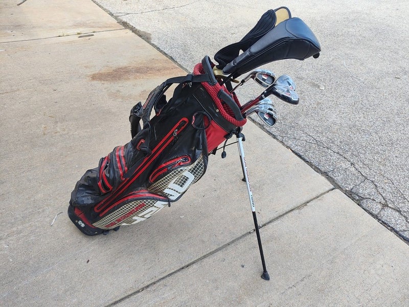 Callaway Wilson 12 Piece Left Handed Regular Flex Golf Set Sun Mountain Bag LH