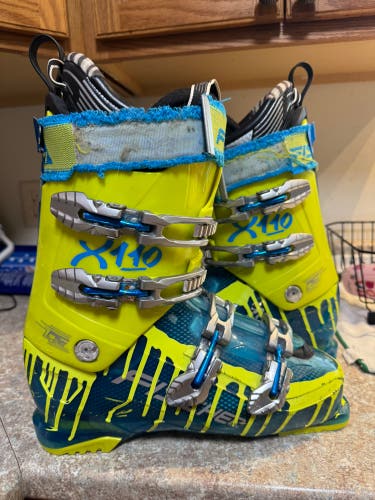 29.5 Fischer X110 Downhill Ski Boots 110 Medium Flex (Used) 290 29 29.5