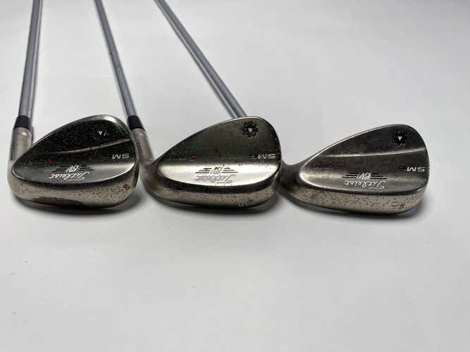 Titleist Vokey SM6 Steel Grey Wedge Set 50* 8 | 54* 10 | 58* 8 TT DG S300 RH