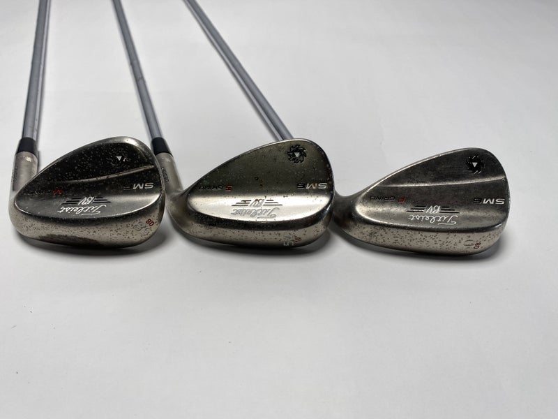 Titleist Vokey SM6 Steel Grey Wedge Set 50* 8 | 54* 10 | 58* 8 TT DG S300 RH