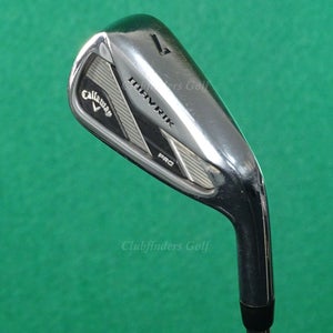 Callaway Mavrik Pro Single 7 Iron True Temper Elevate 105 VSS Pro Steel Stiff