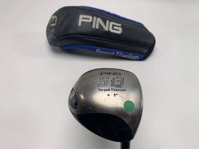 Ping Si3 Driver 9* Stiff Graphite Mens RH HC- Dent
