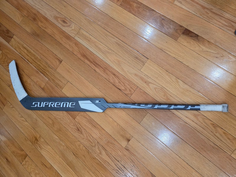 Intermediate Bauer Supreme 3S Pro Regular Goalie Stick 23" Paddle (Used)