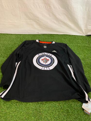 Official Winnipeg Jets NHL Adidas Practice Jersey 54(New)