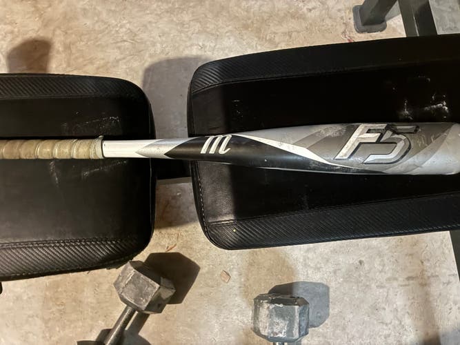 2022 Marucci F5 Alloy USSSA Certified Bat (-10) 19 oz 29" (Used)