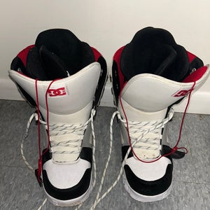 Men's Size M 10.0 (W 11.0) DC Phase Snowboard Boots Adjustable Flex All Mountain (Used)
