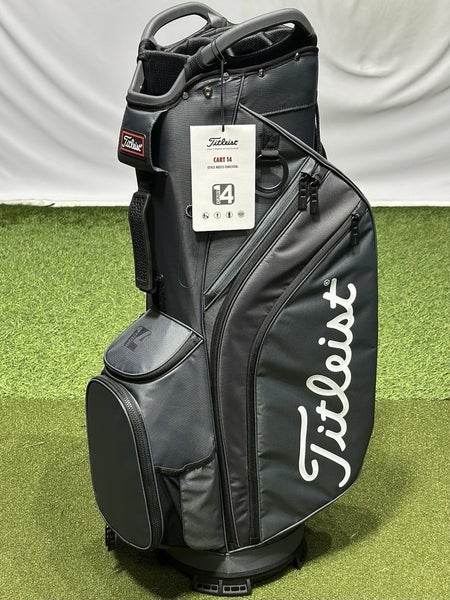 Titleist Cart 14 Golf Cart Bag TB22CT6 Charcoal/Graphite/Black NEW!